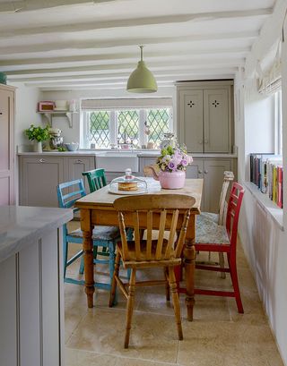 Cottage lighting ideas in a cottage kitchen