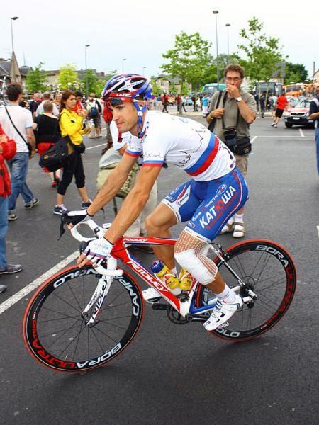 Just five stages in, lots of riders in the peloton are heavily bandaged from early crashes.