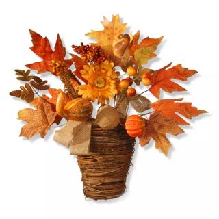 Maple Leaf Wall Basket