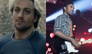 Aaron Taylor Johnson and Himesh Patel side by side