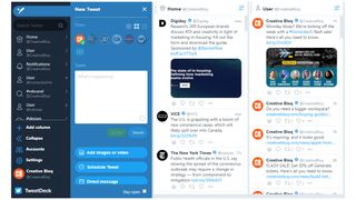 Social media schedulers: TweetDeck