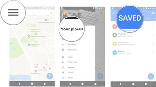 How to create and share lists in Google Maps