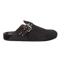 Isabel Marant Mirvin Suede Backless Loafers, was £450 now £270 | MatchesFashion