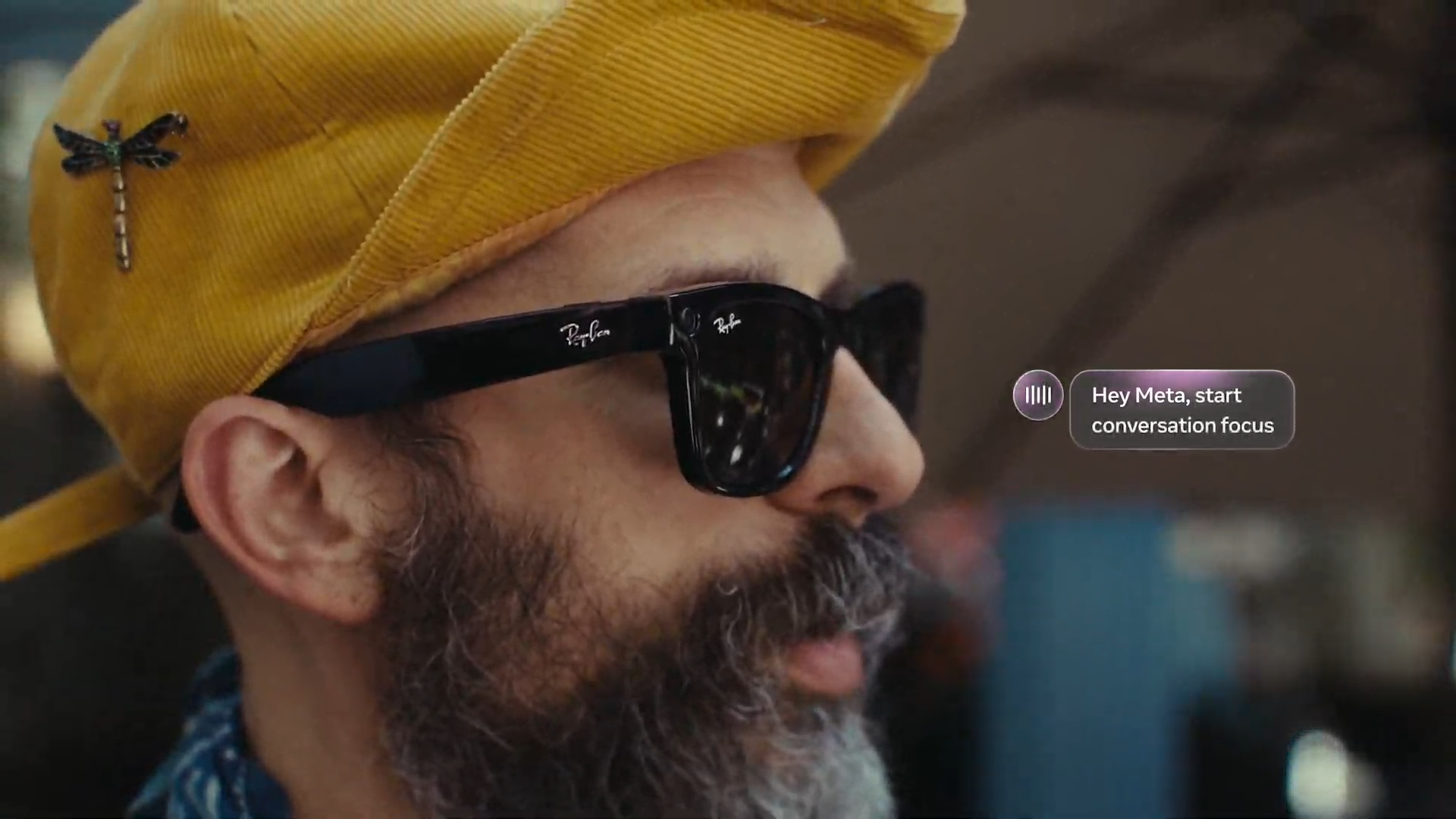 Conversation Focus on Meta RayBan smart glasses