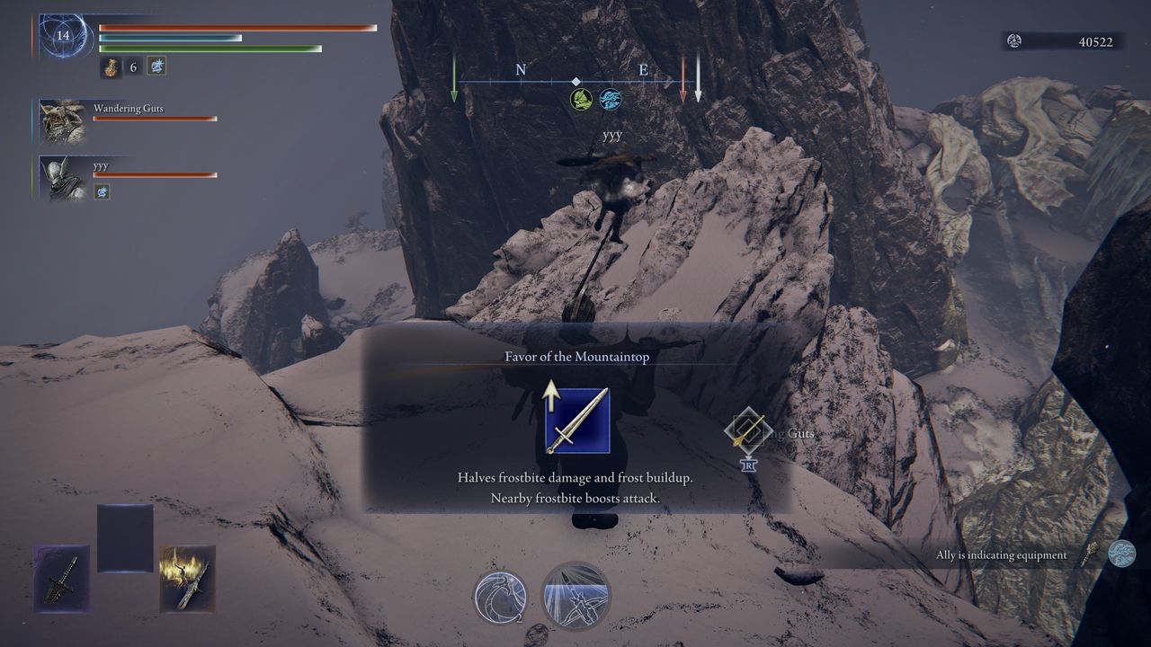 Elden Ring Nightreign Everdark Caligo - Favor of the Mountaintop