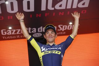 Caleb Ewan (Orica-Scott) was happy to win his first ever Giro d'Italia stage