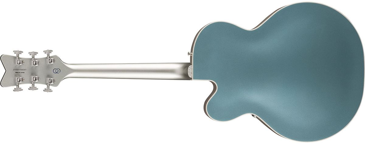 Gretsch G6136T-140 LTD Double Platinum Falcon Hollowbody in Two Tone Pure Platinum over Stone Platinum