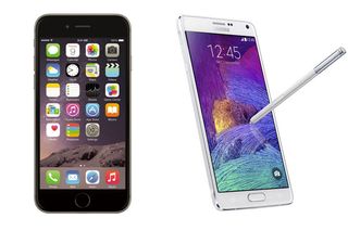 iPhone 6 and Note 4