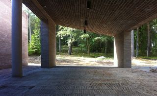 Sweden: Woodland Crematorium interior