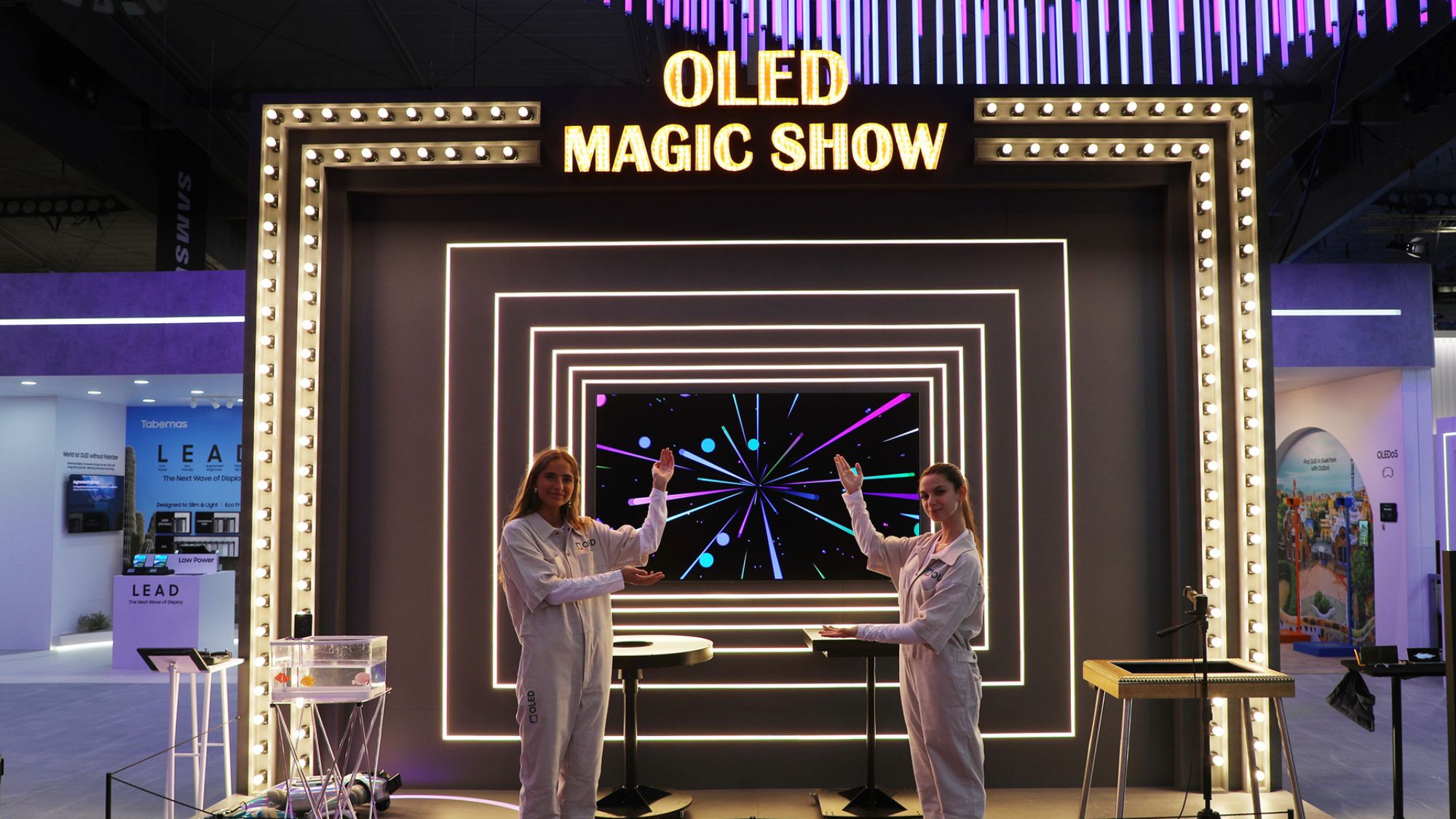 Samsung unveils OLED Magic concept at MWC showcasing display prowess