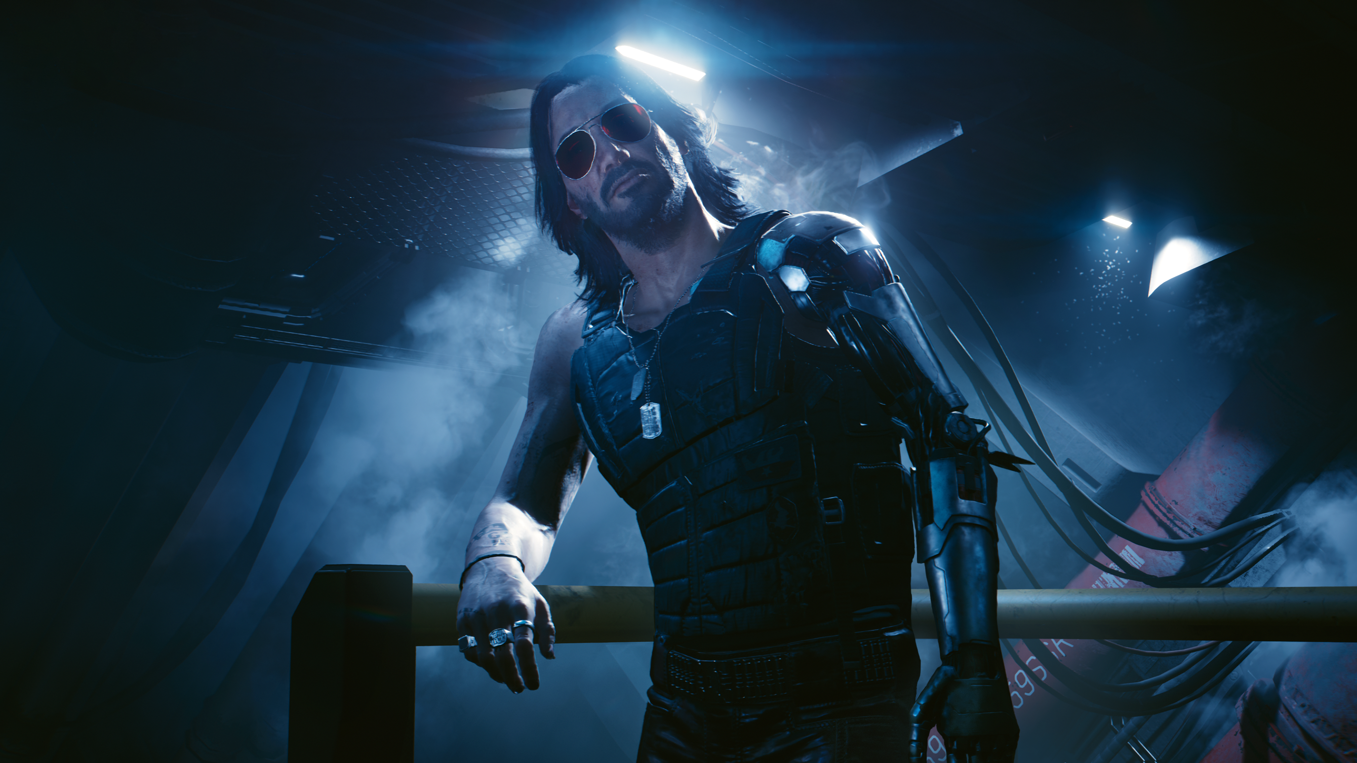 Cyberpunk 2077 screen (on Mac)
