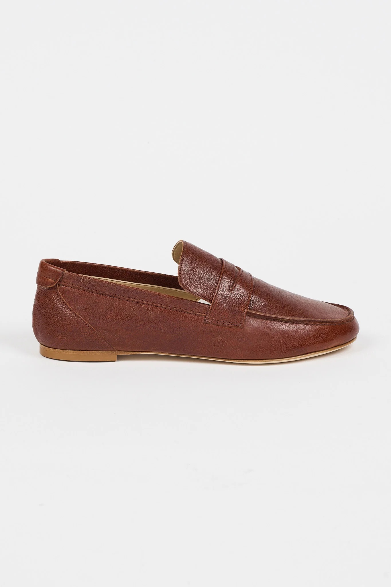Jamie Haller brown penny loafers