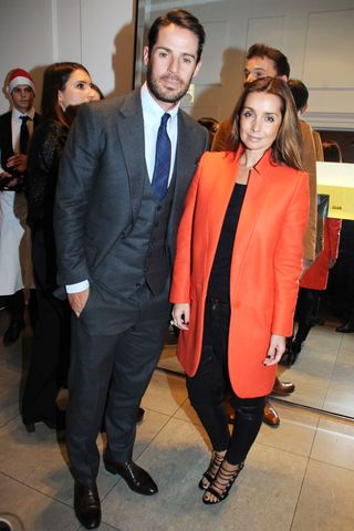 Jamie Redknapp and Louise Redknapp At The Stella McCartney Christmas Lights Ceremony