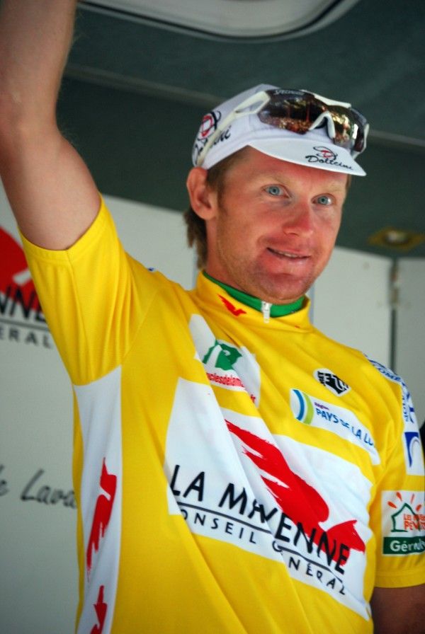 Janek Tombak (Cycling Club Bourgas) takes the Boucles de la Mayenne overall lead after stage two.