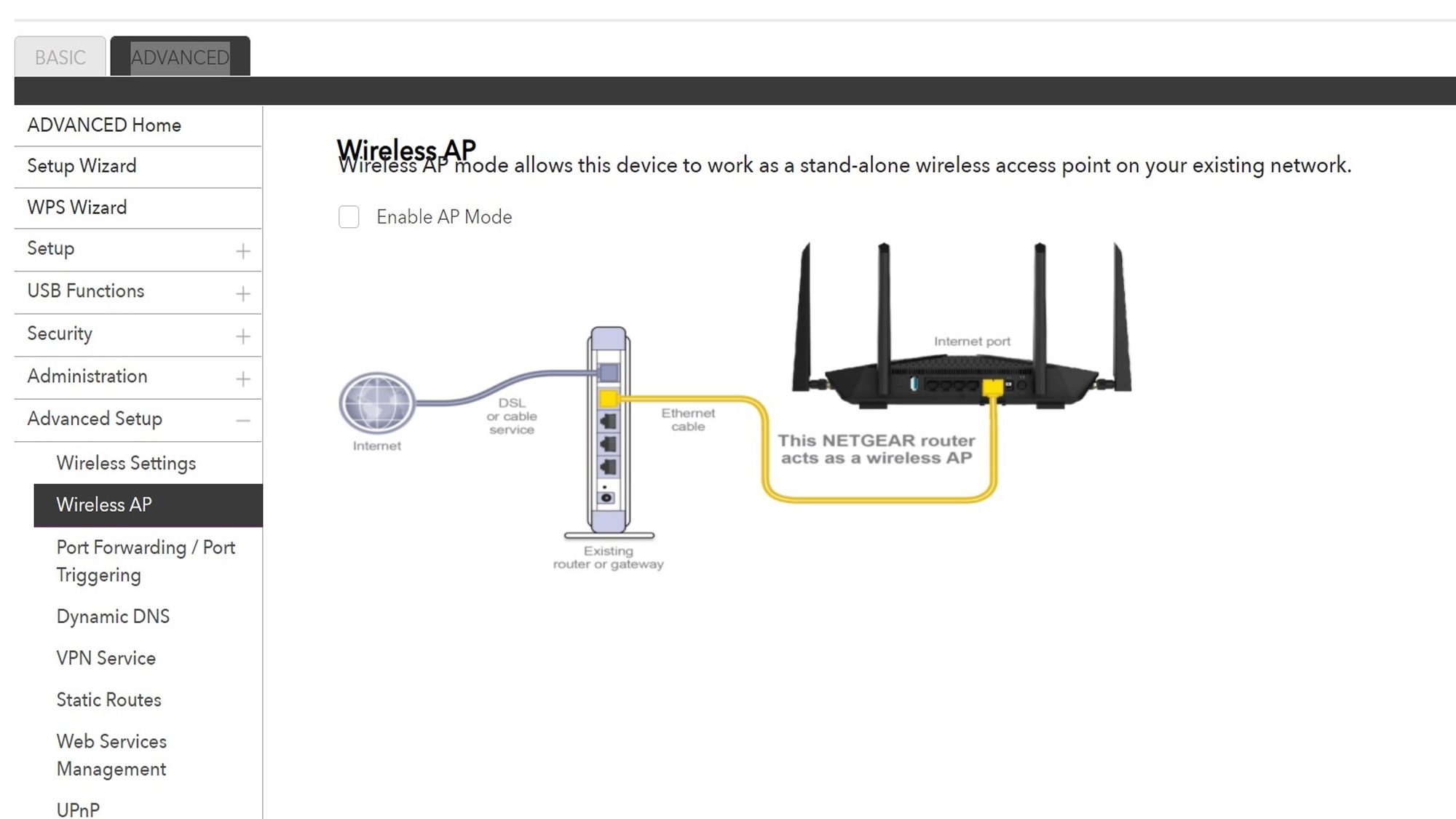 Netgear Nighthawk AX6 (RAX50) app set up