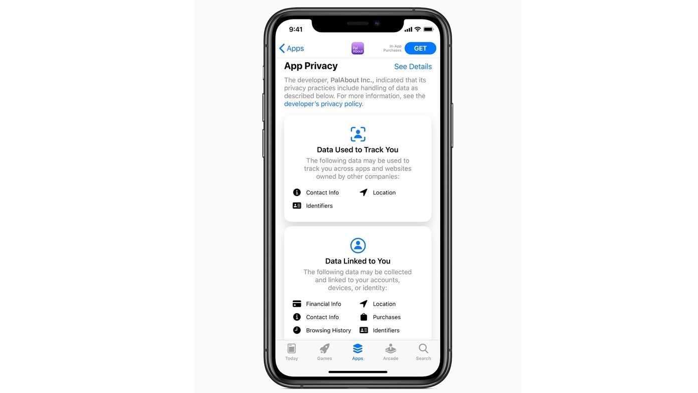 Transparency of Apple App Tracking