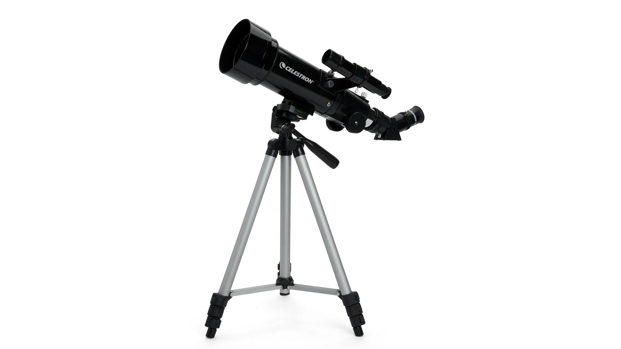 Celestron 70mm travel scope on a white background