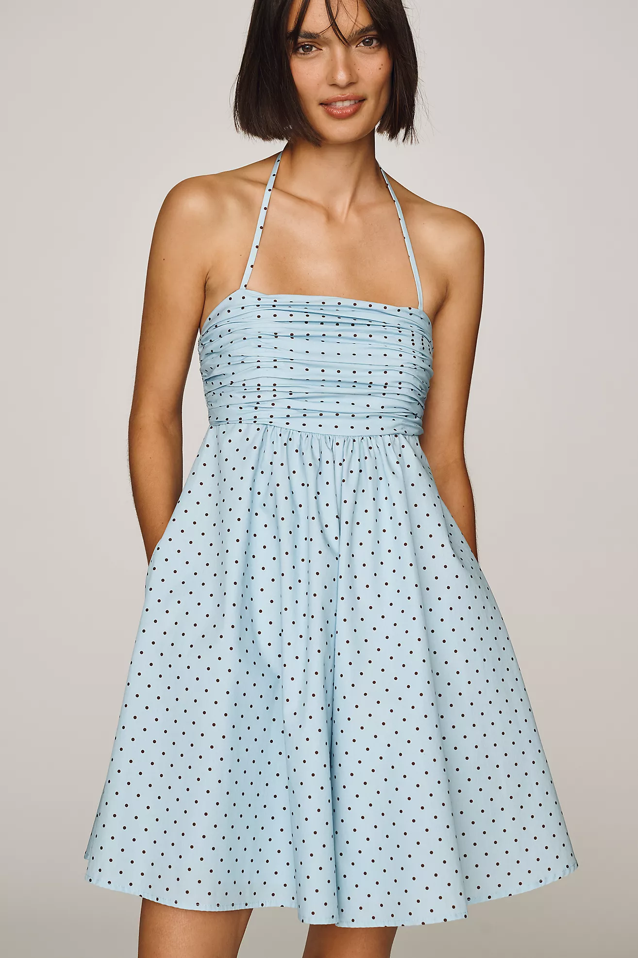 Hutch Babydoll Halter Romper