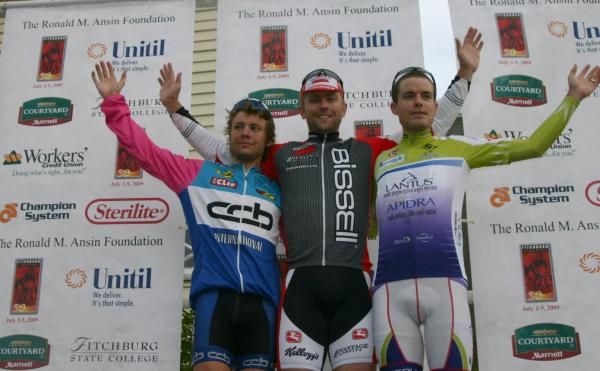 Kirk O'Bee (Bissell) tops the podium
