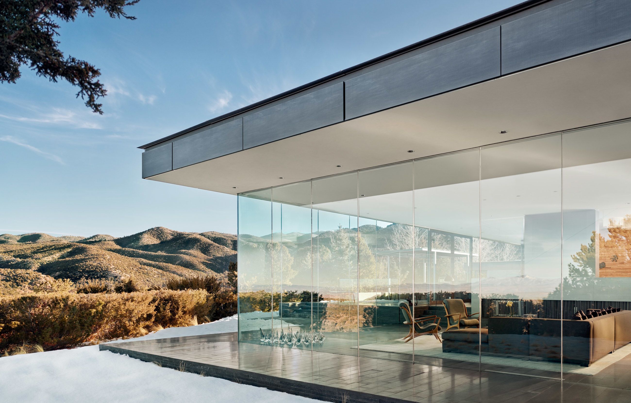 Santa fe house included in book Santa Fe Modern Contemporary Design in the High Desert