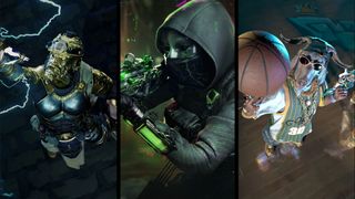 Call of Duty operator bundles coming to Season 4 from left to right, the Tracer Pack: Olympus Bolt Mastercraft Ultra Skin, the Tracer Pack: System Breach bundle, and the Tracer Pack: The Goat Ultra Skin.