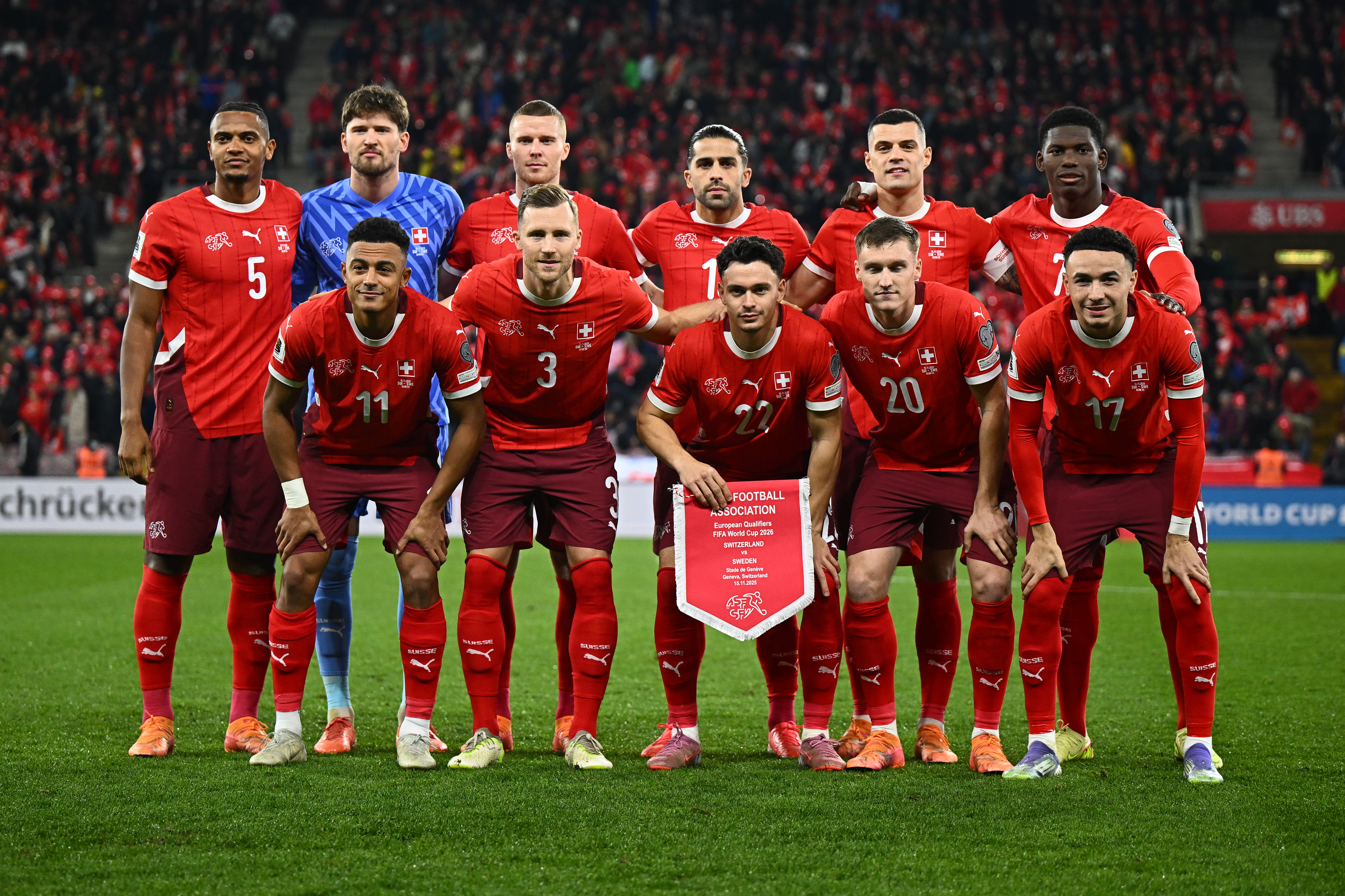 Switzerland beat Jordan in their first World Cup warm-up friendly