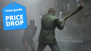 A screenshot from Silent Hill 2 (2024) with a Tom's Guide deal tag