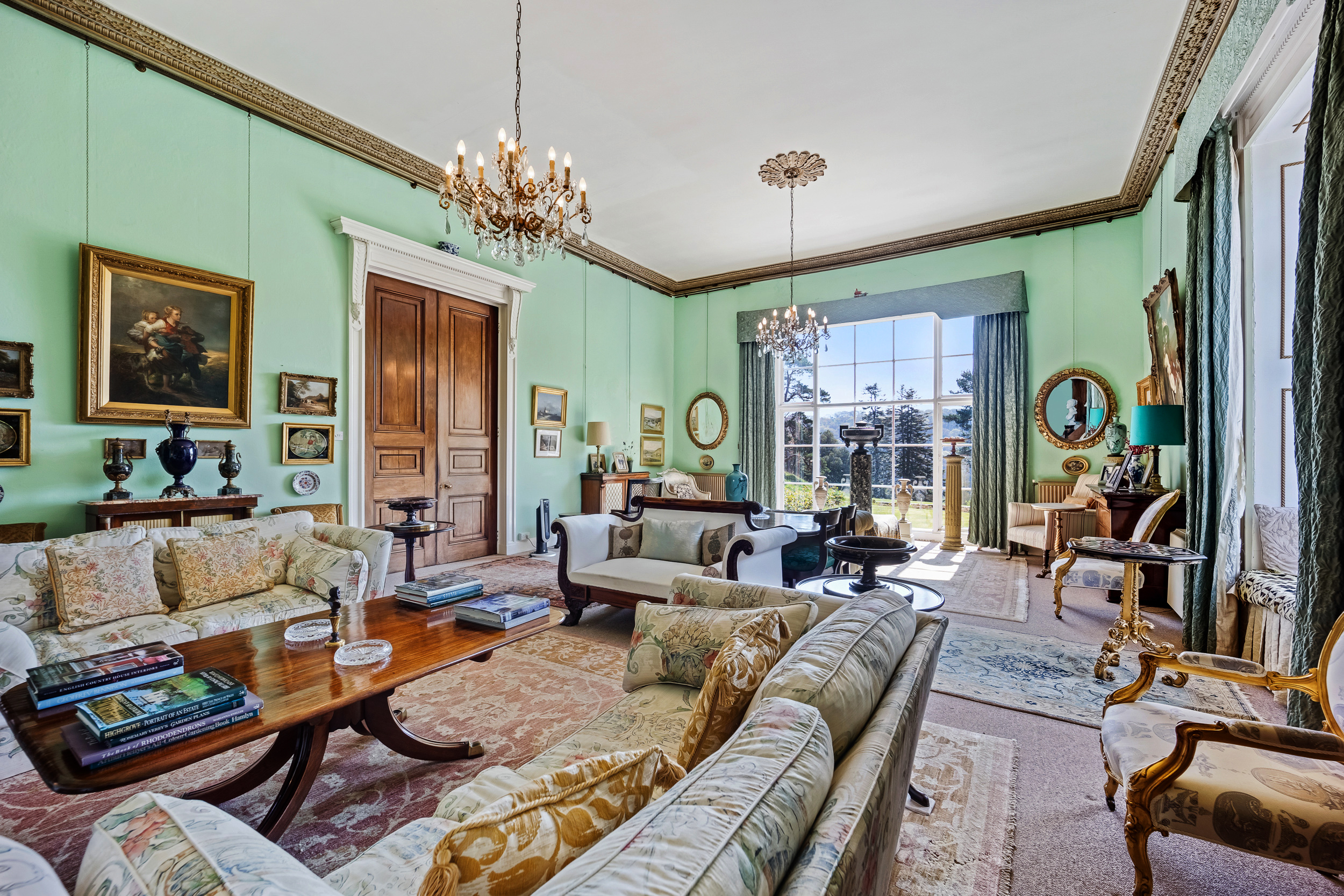 The historic Garthewin estate