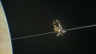 Cassini finale dive
