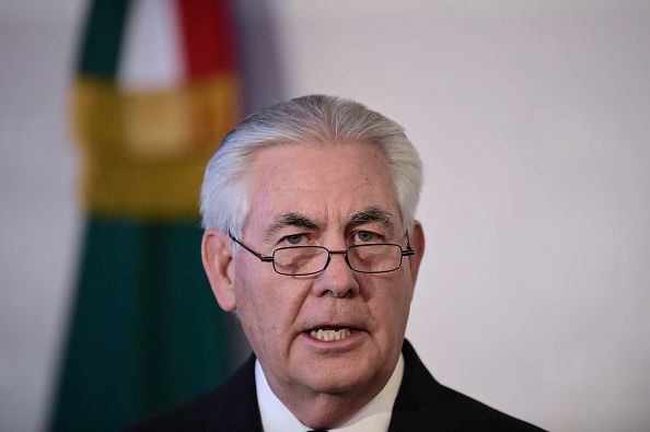 Rex Tillerson.