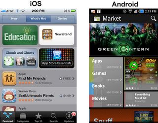 iOS v. Android App Stores