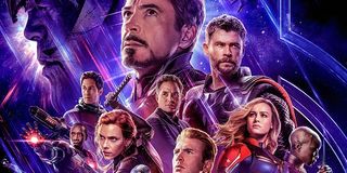 Avengers: Endgame poster shot of the cast