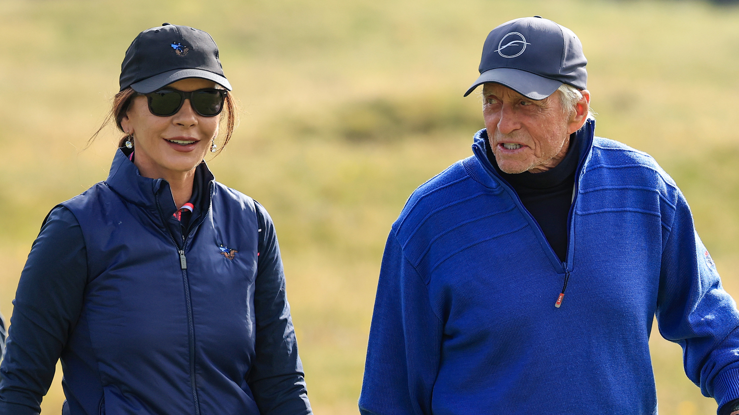 Catherine Zeta-Jones and Michael Douglas