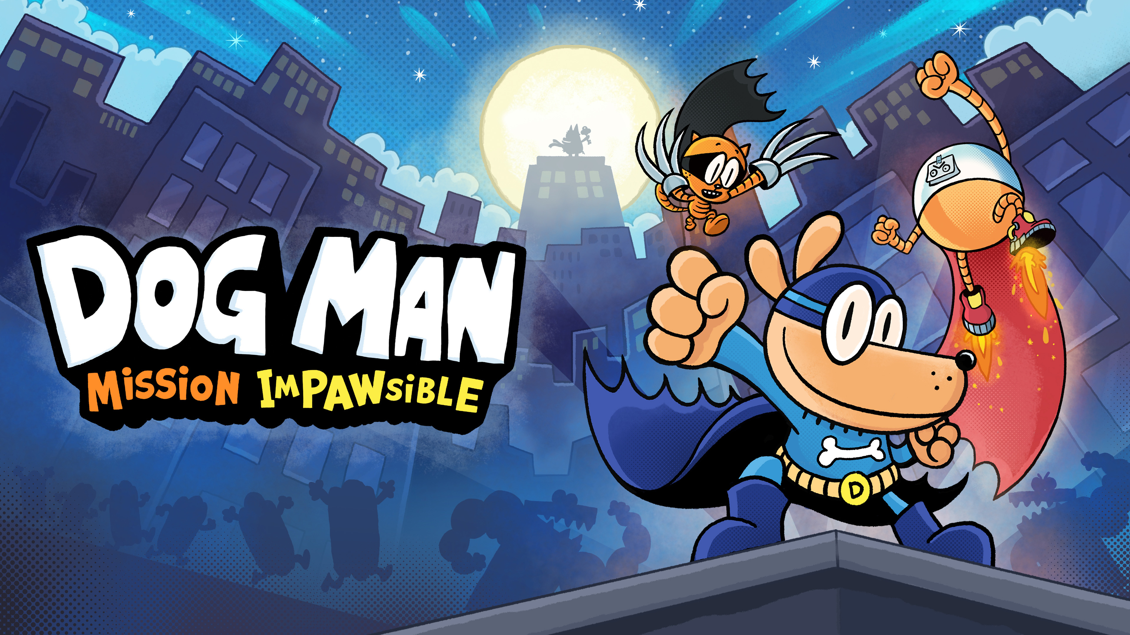 Captain Underpants creator Dav Pilkey's bestselling Dog Man graphic ...