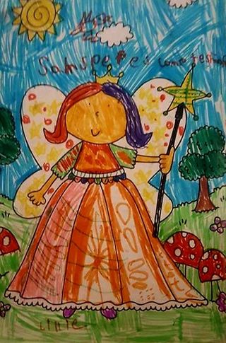 Fairy drawing