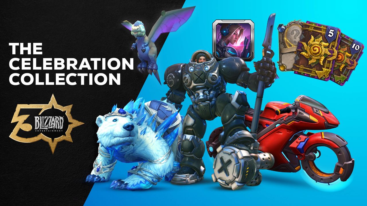 Blizzard 30th anniversary in-game items