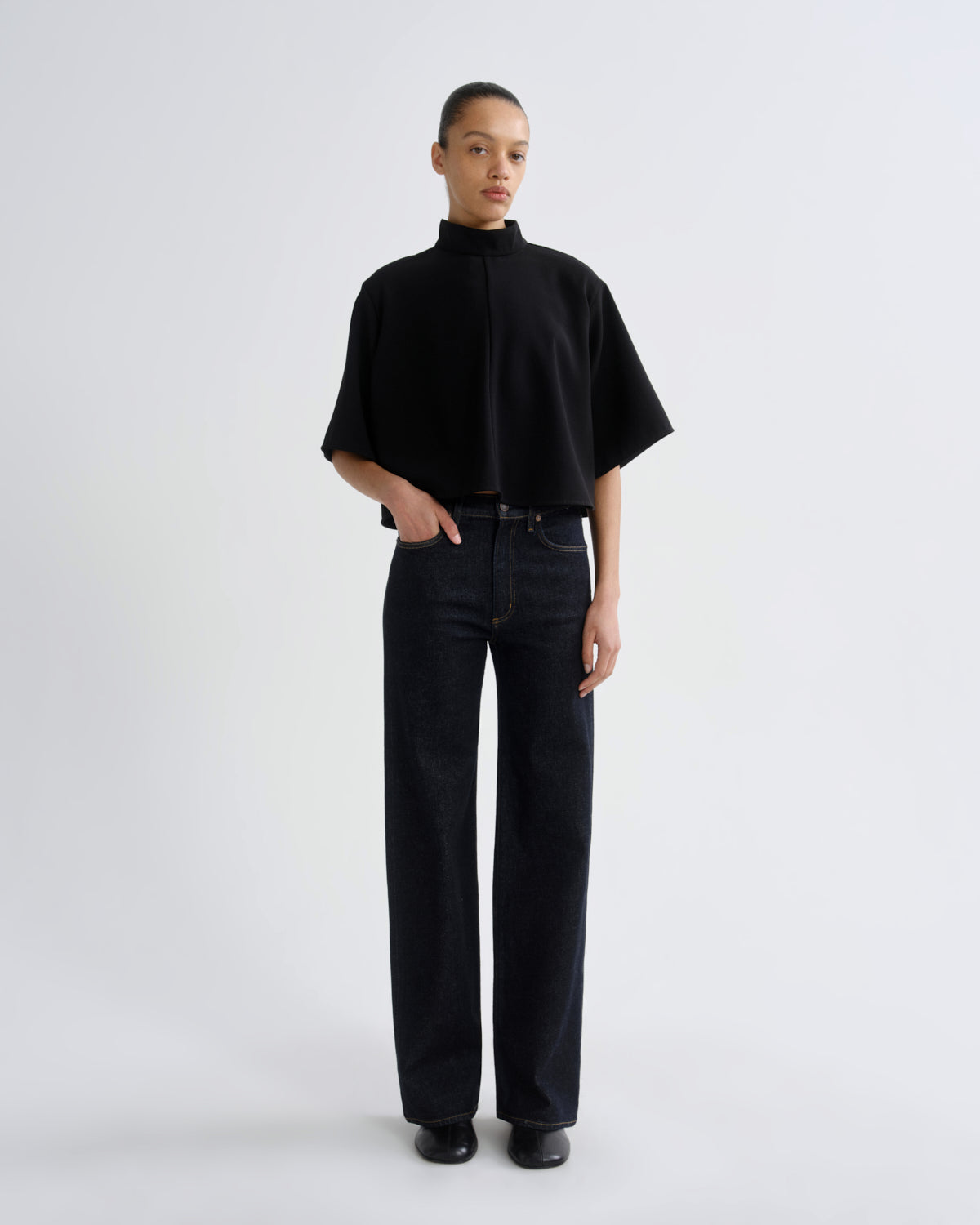 Harper Straight Jean (comfort Stretch) in Rinse - 23 / Rinse