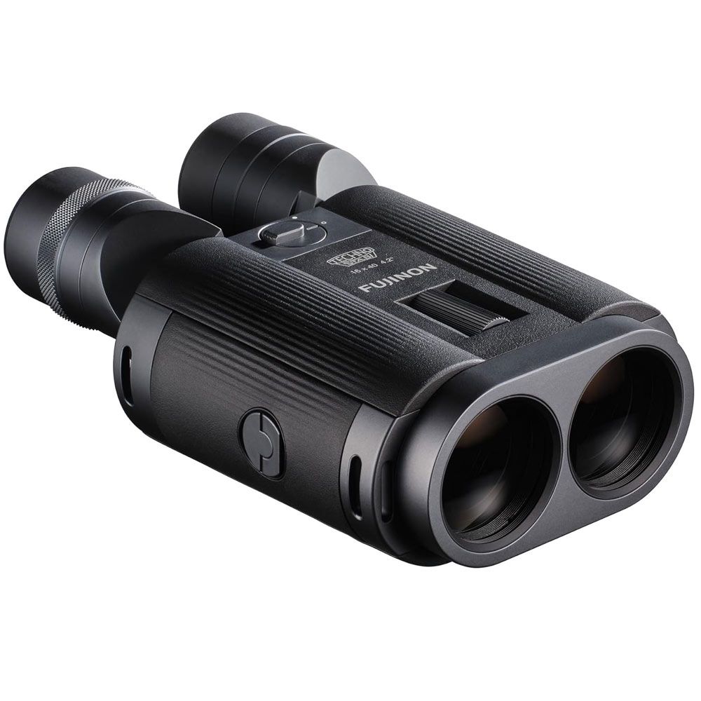 The Fujifilm Fujinon TechnoStabi TS-L 1640 binoculars on a white background.