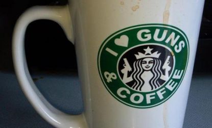 Starbucks employees in Virginia are in for a gun-toting treat today.