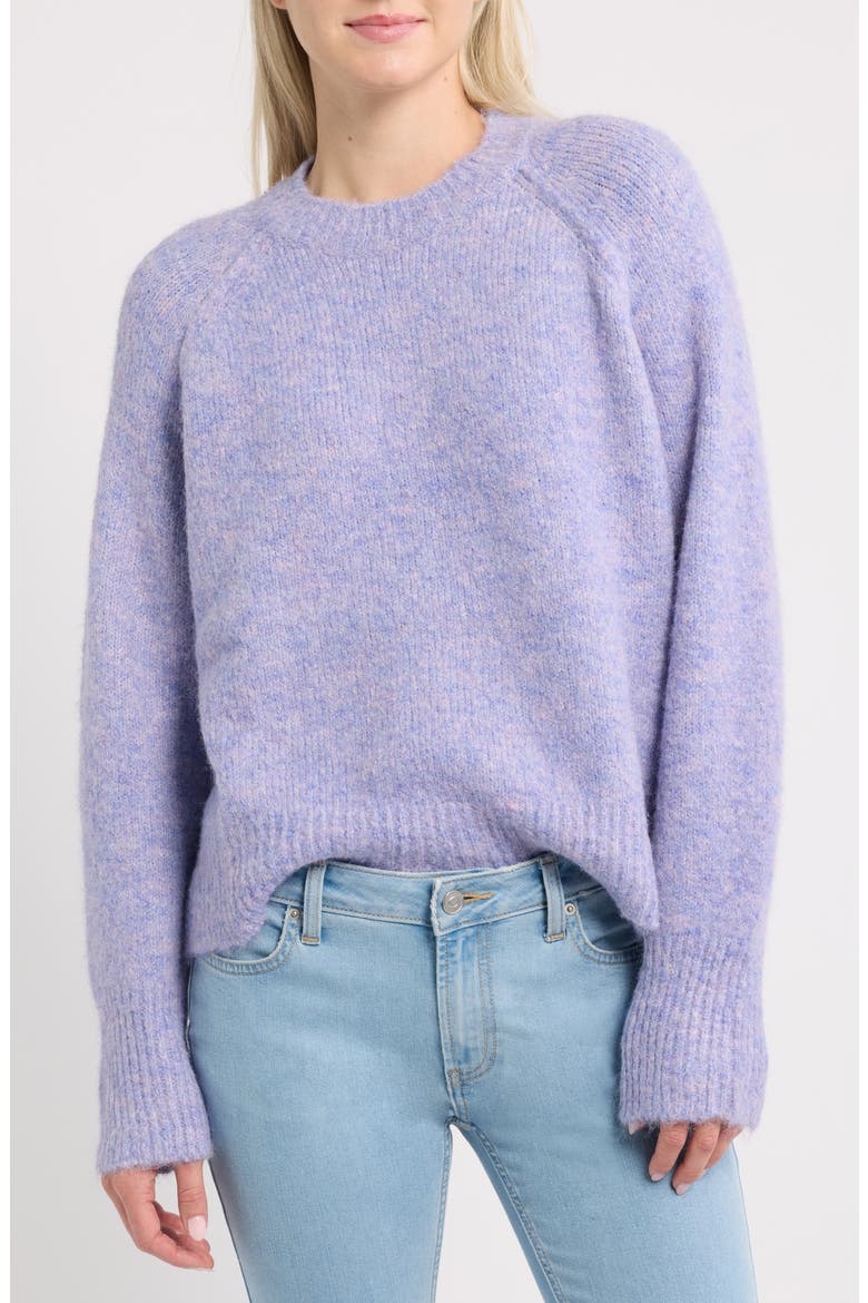 Crewneck M&amp;eacute;lange Sweater