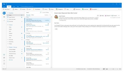 Design refresh will simplify Outlook on Windows and Mac | Windows Central