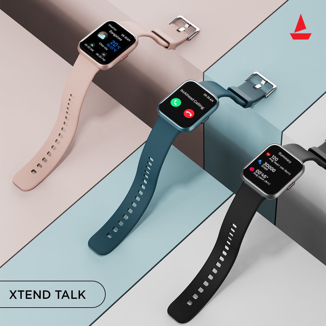 Boat smartwatch ‘Xtend Talk’ with Alexa onboard launched at Rs 2999