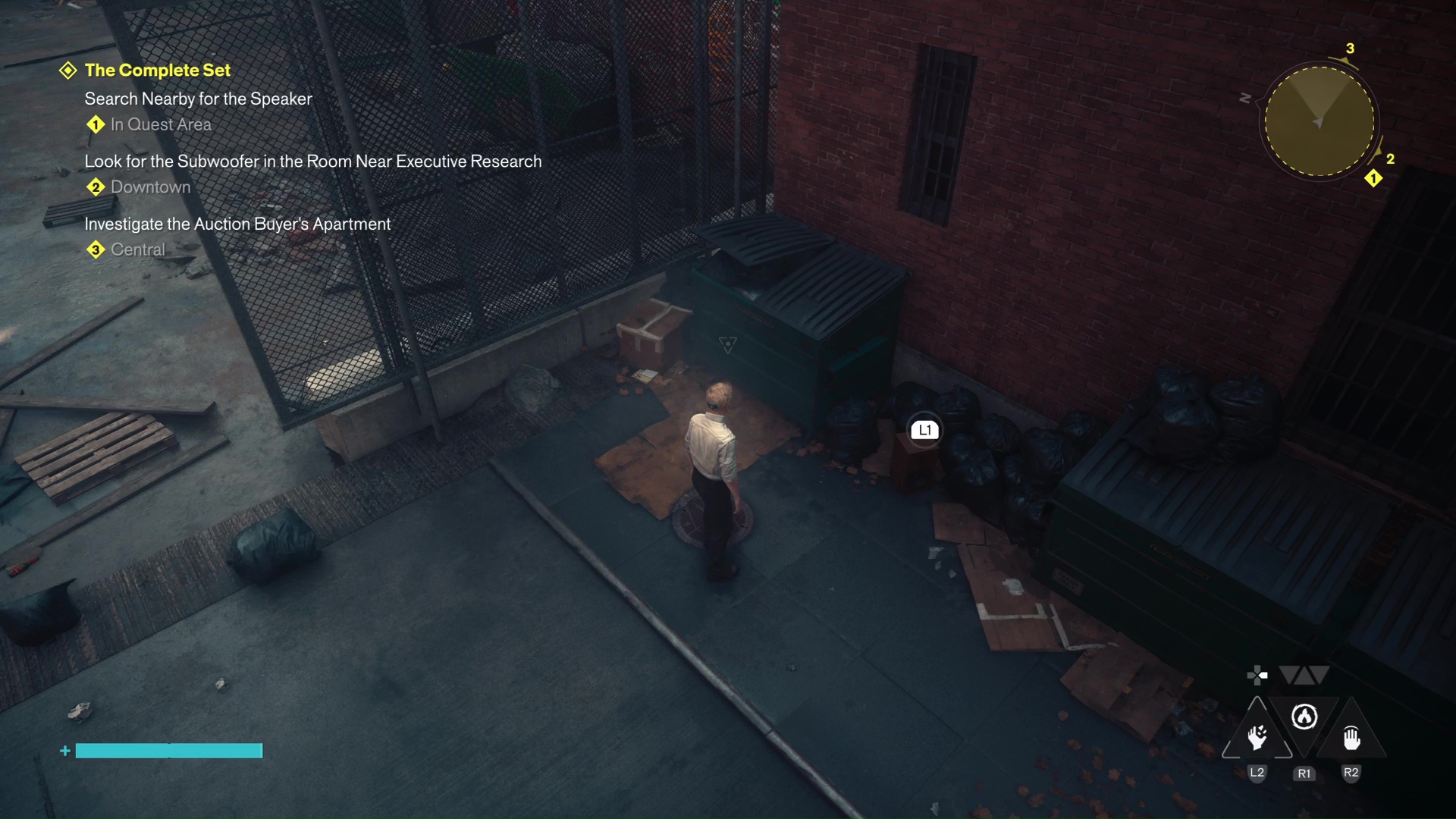 The Collector's Apartment Speaker is found across the street in Control Resonant