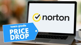 Norton app shown on laptop