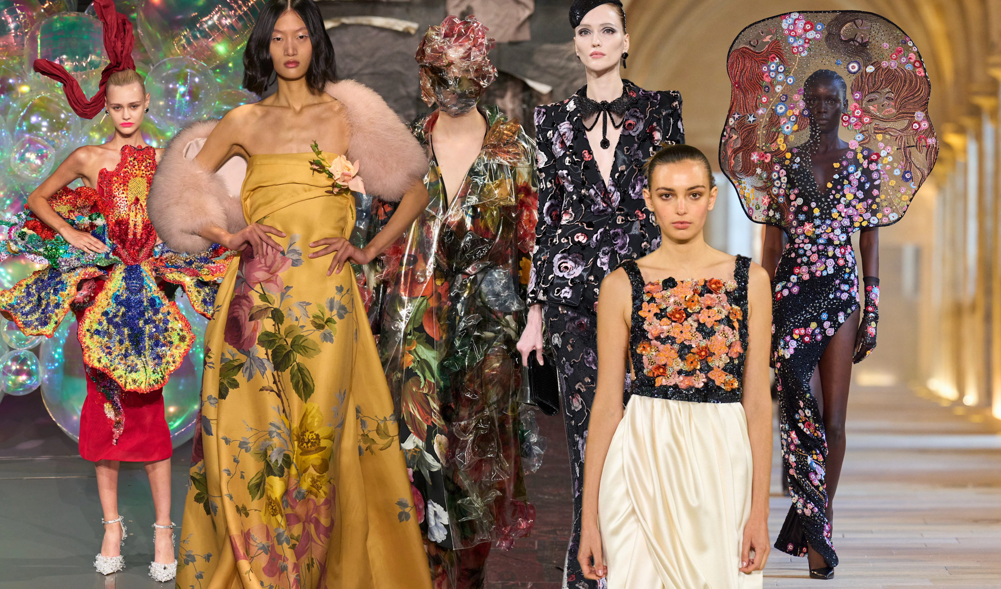 wildflower beds fall 2025 couture trend