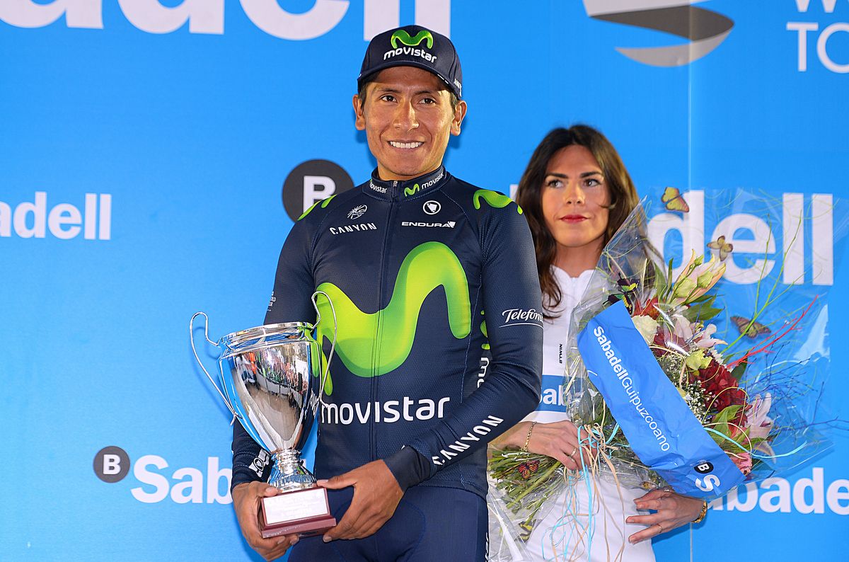 Nairo Quintana (Movistar) was third on GC