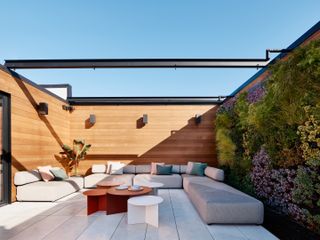 Outdoors space at Four One Nine by Síol Studios