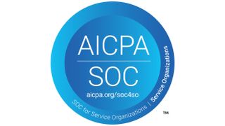 The badge for SOC certification which Carousel Digital Signage earned. 