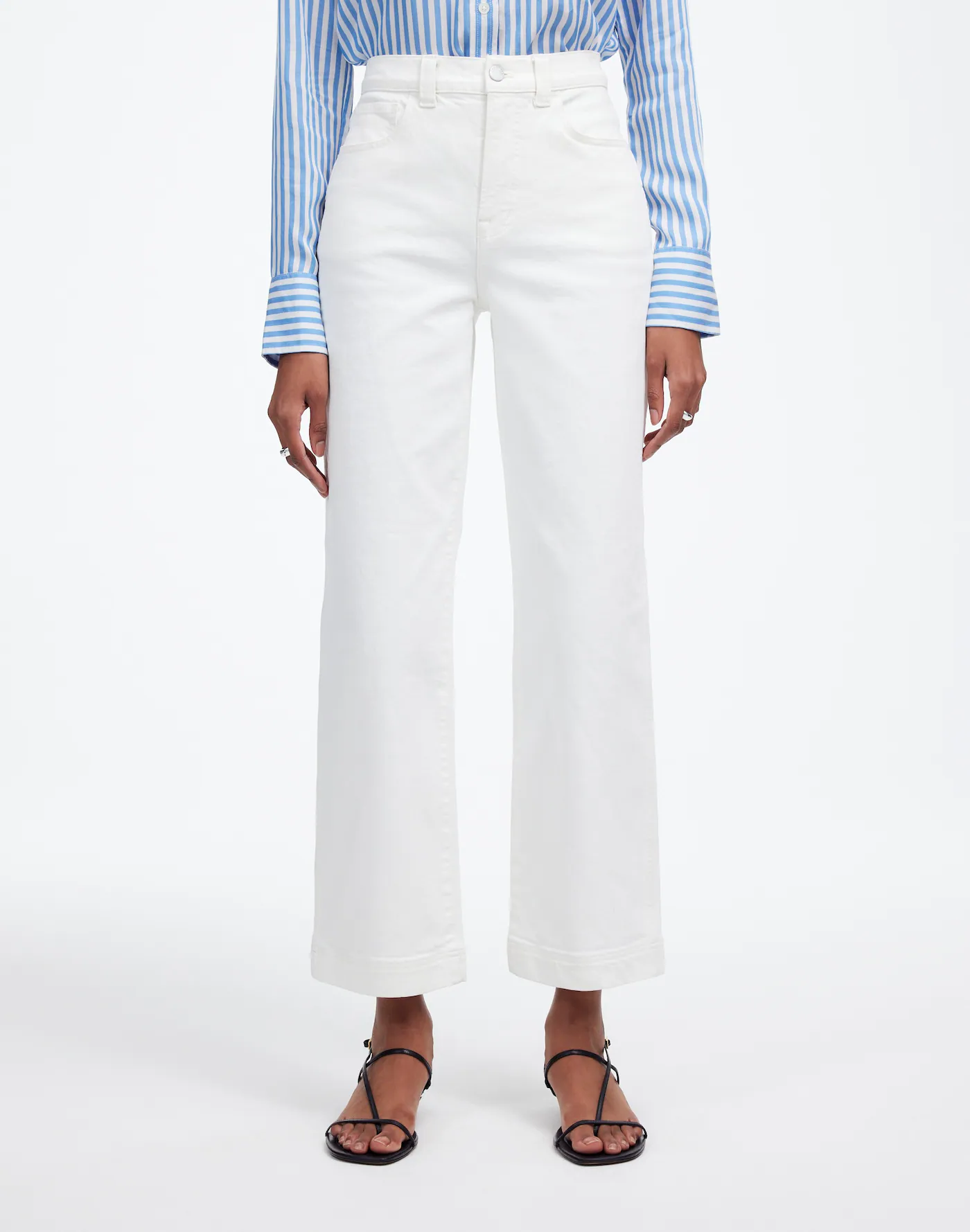 Madewell, The Perfect Vintage Wide-Leg Crop Jean