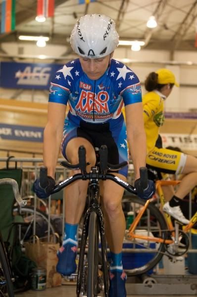 Proman Hitsquad's Lorraine Jarvis has her sights set on the masters World Record in the 3K.
